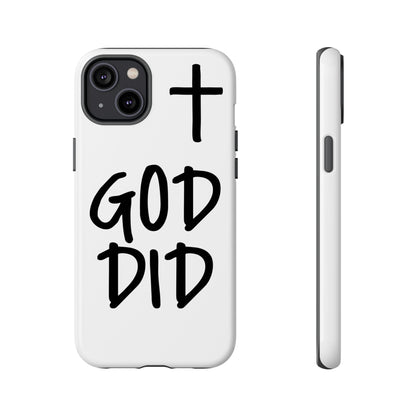 GOD DID - Apple iPhone Case(iPhone 11, 12, 13, 14, 15, 16, 17)