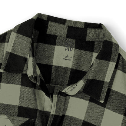 GOD DID - Flannel Faith Based Shirt