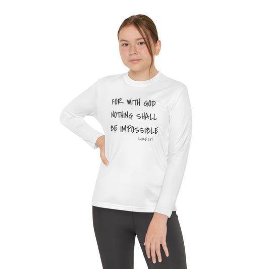 GOD DID - Youth Long Sleeve T-Shirt