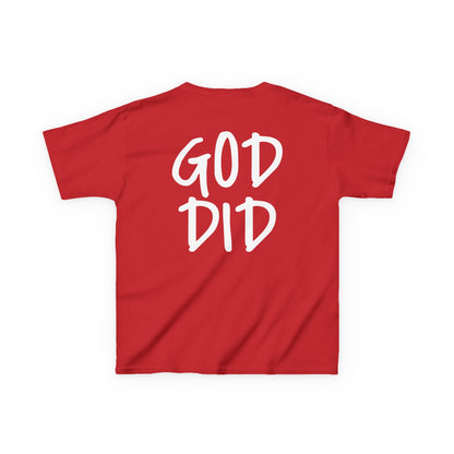 GOD DID - Kids Heavy T-Shirt