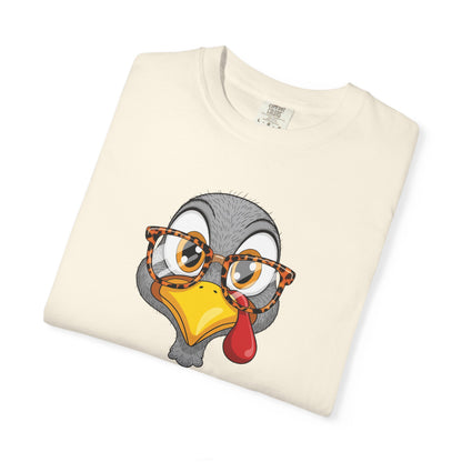 Quirky Turkey Thanksgiving T-Shirt, Funny Holiday Tee, Casual Thanksgiving Apparel