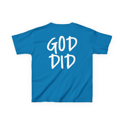 GOD DID - Kids Heavy T-Shirt
