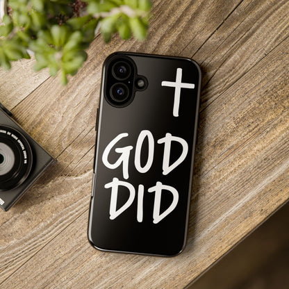 GOD DID - Apple iPhone Case(iPhone 11, 12, 13, 14, 15, 16, 17)