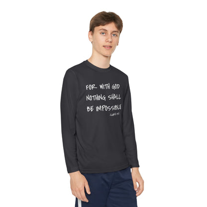 GOD DID - Youth Long Sleeve T-Shirt