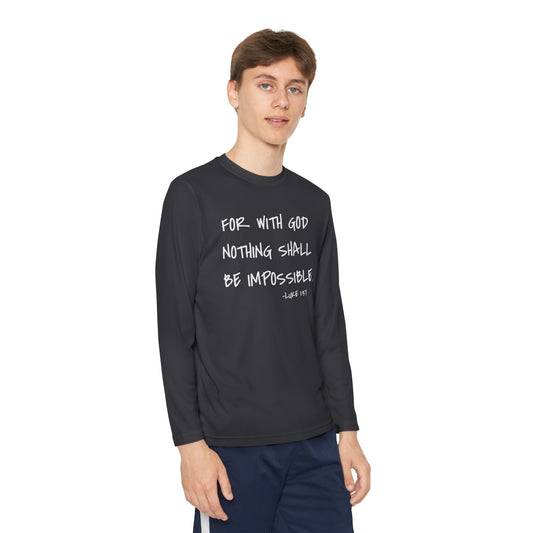 GOD DID - Youth Long Sleeve T-Shirt