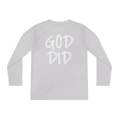 GOD DID - Youth Long Sleeve T-Shirt