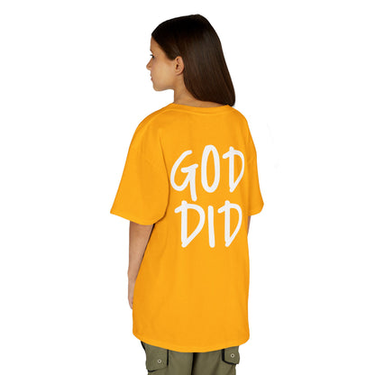 GOD DID - Kids Heavy T-Shirt
