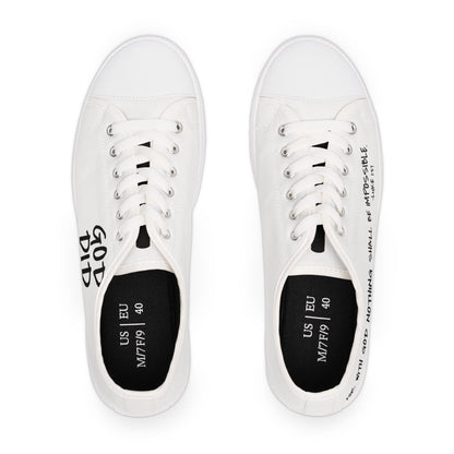 GOD DID - Women's Low Top Sneakers