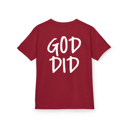 GOD DID - Kids Heavy T-Shirt