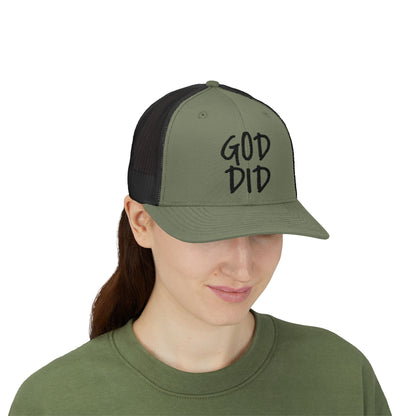 GOD DID - Snapback Trucker Cap