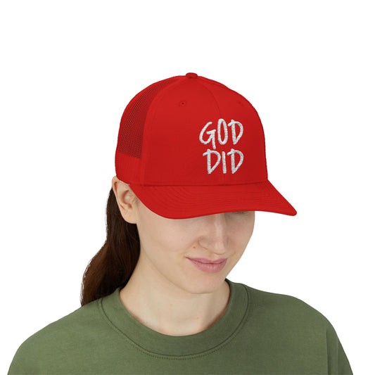GOD DID - Snapback Trucker Cap