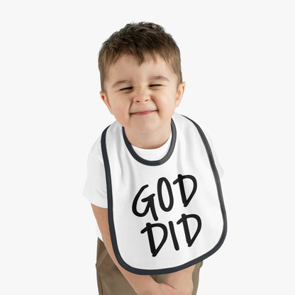 GOD DID - Baby Bib