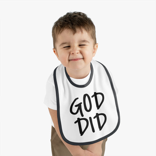 GOD DID - Baby Bib