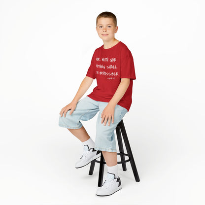 GOD DID - Kids Heavy T-Shirt