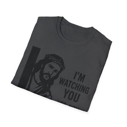 Jesus "I'm Watching You" T-Shirt, Funny Gift for Friends