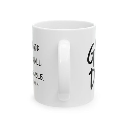 GOD DID - Ceramic Mug, (11oz, 15oz)