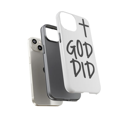 GOD DID - Apple iPhone Case(iPhone 11, 12, 13, 14, 15, 16, 17)