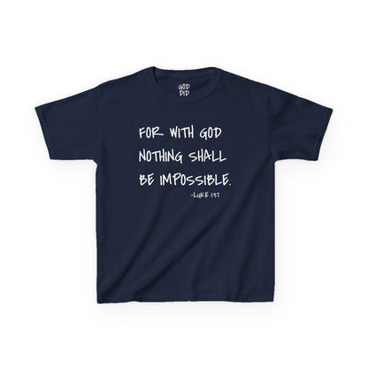 GOD DID - Kids Heavy T-Shirt