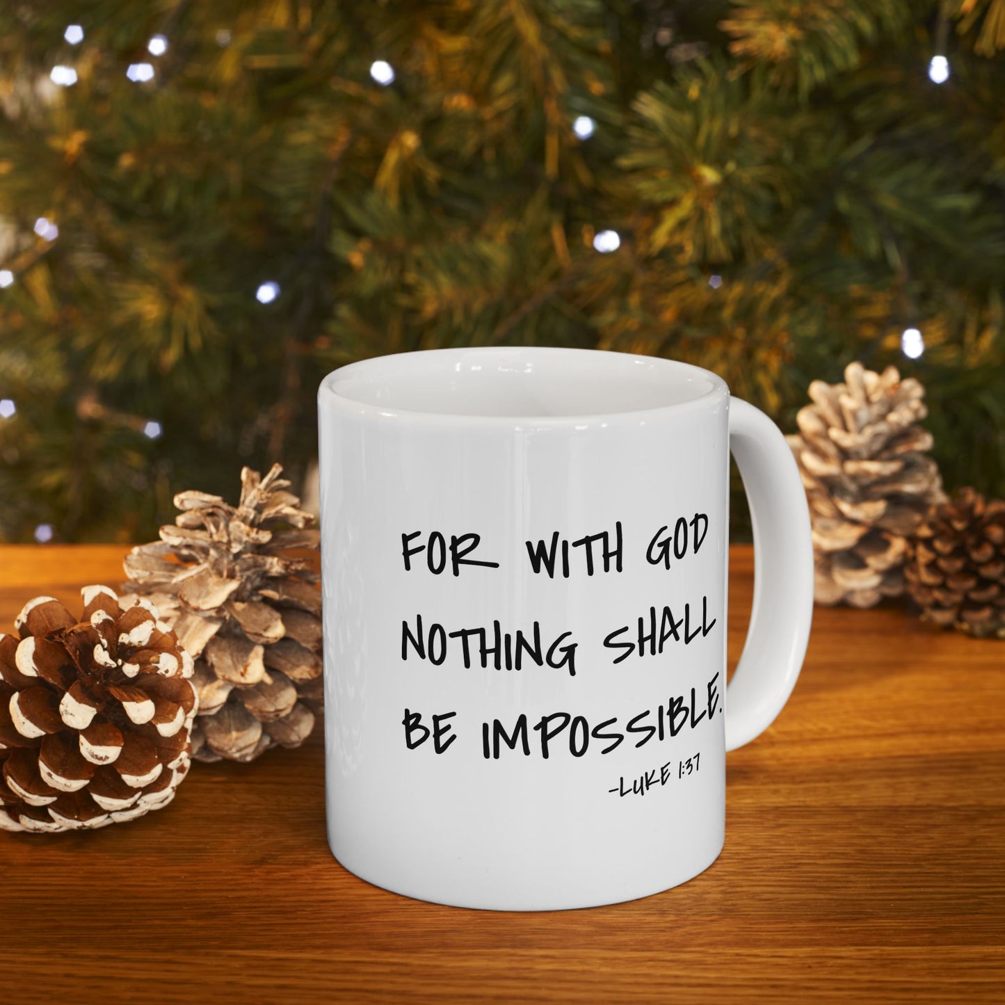 GOD DID - Ceramic Mug, (11oz, 15oz)