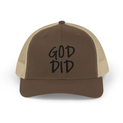GOD DID - Snapback Trucker Cap