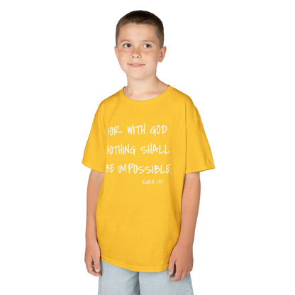 GOD DID - Kids Heavy T-Shirt