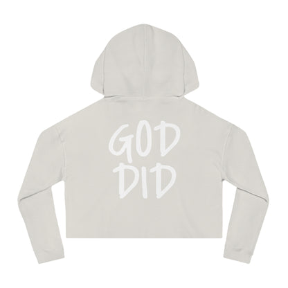 GOD DID - Women’s Cropped Hoodie
