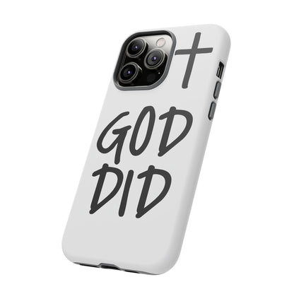 GOD DID - Apple iPhone Case(iPhone 11, 12, 13, 14, 15, 16, 17)