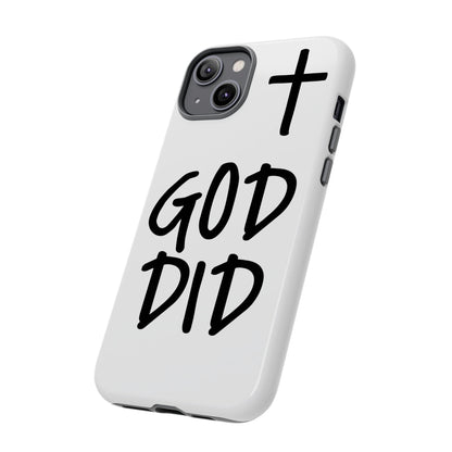 GOD DID - Apple iPhone Case(iPhone 11, 12, 13, 14, 15, 16, 17)