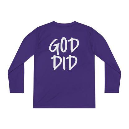 GOD DID - Youth Long Sleeve T-Shirt