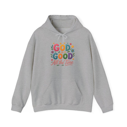 God is Good Heavy Blend Faith Based Hoodie