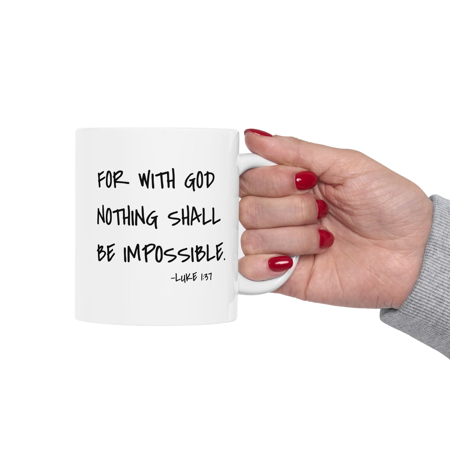 GOD DID - Ceramic Mug, (11oz, 15oz)