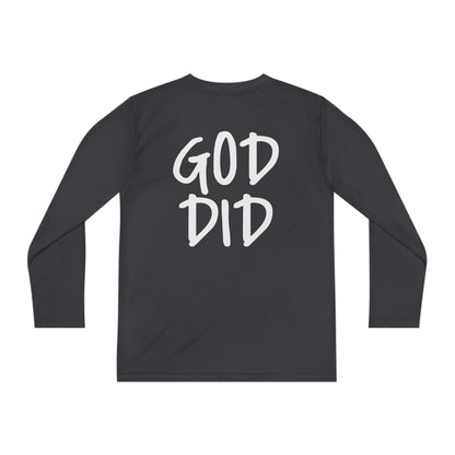 GOD DID - Youth Long Sleeve T-Shirt