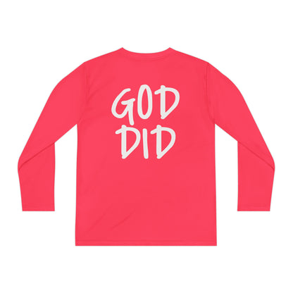 GOD DID - Youth Long Sleeve T-Shirt