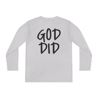GOD DID - Youth Long Sleeve T-Shirt