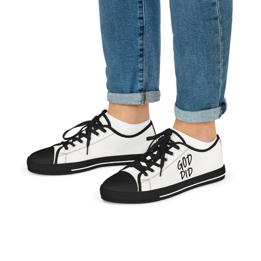 GOD DID - Men's Low Top Sneakers