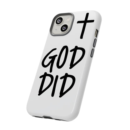 GOD DID - Apple iPhone Case(iPhone 11, 12, 13, 14, 15, 16, 17)