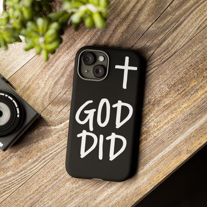 GOD DID - Apple iPhone Case(iPhone 11, 12, 13, 14, 15, 16, 17)