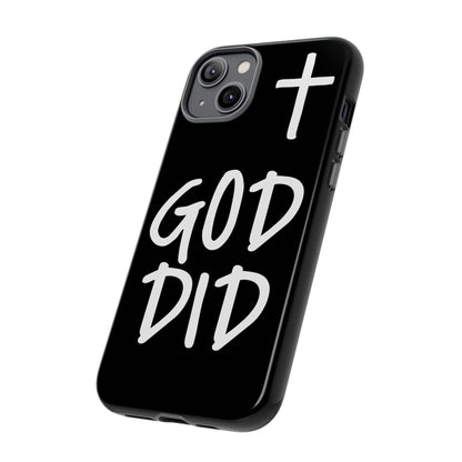 GOD DID - Apple iPhone Case(iPhone 11, 12, 13, 14, 15, 16, 17)