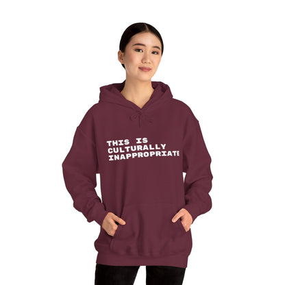 This Is Culturally Inappropriate Hoodie Statement Hoodie