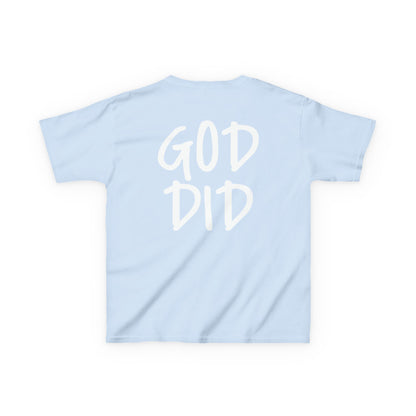 GOD DID - Kids Heavy T-Shirt