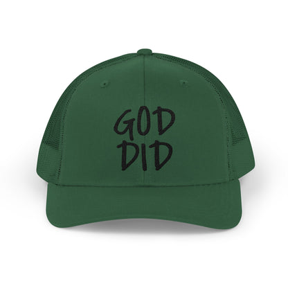 GOD DID - Snapback Trucker Cap