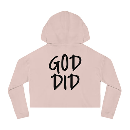 GOD DID - Women’s Cropped Hoodie