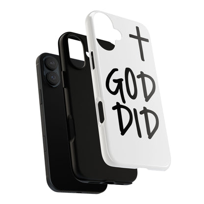 GOD DID - Apple iPhone Case(iPhone 11, 12, 13, 14, 15, 16, 17)