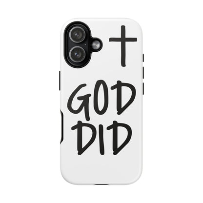 GOD DID - Apple iPhone Case(iPhone 11, 12, 13, 14, 15, 16, 17)