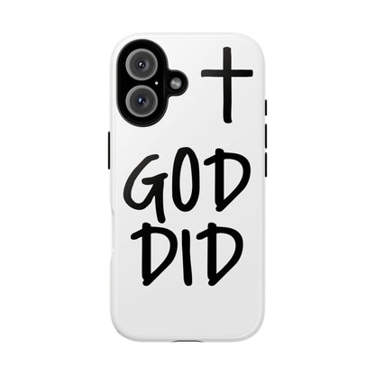 GOD DID - Apple iPhone Case(iPhone 11, 12, 13, 14, 15, 16, 17)