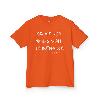 GOD DID - Kids Heavy T-Shirt