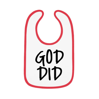 GOD DID - Baby Bib
