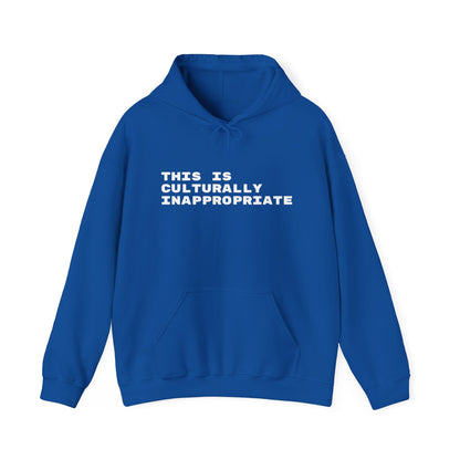 This Is Culturally Inappropriate Hoodie Statement Hoodie