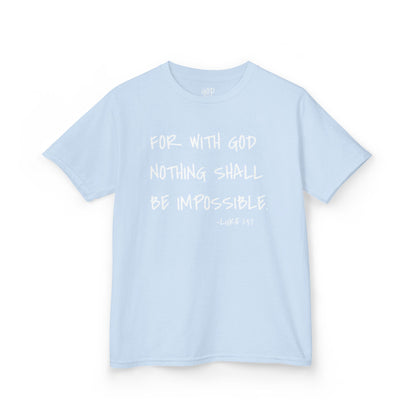 GOD DID - Kids Heavy T-Shirt