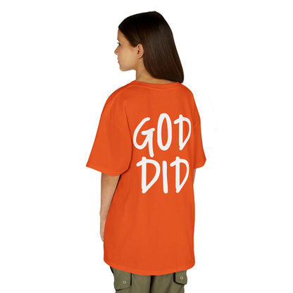 GOD DID - Kids Heavy T-Shirt